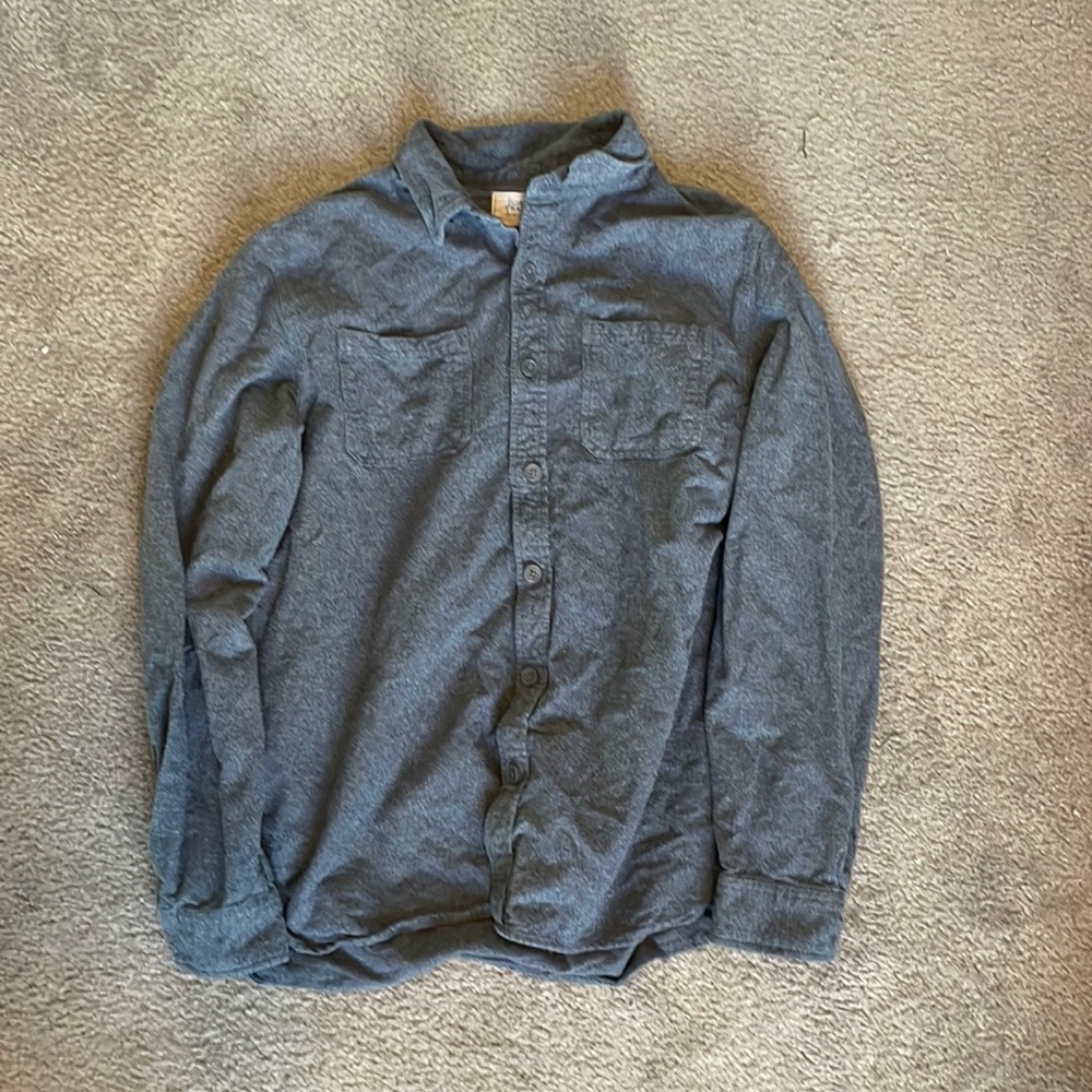 Grey Cotton Shirt